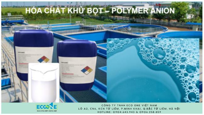 chất khử bọt trong xử lý nước- Polymer Anion